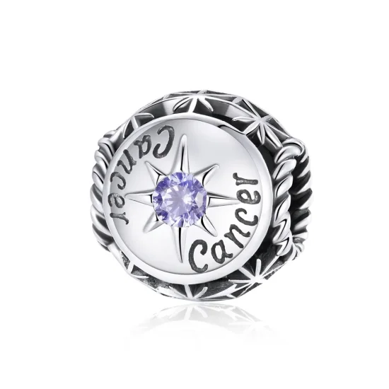(image for) Pandora Style Shining Cancer Charm - SCC1725-4