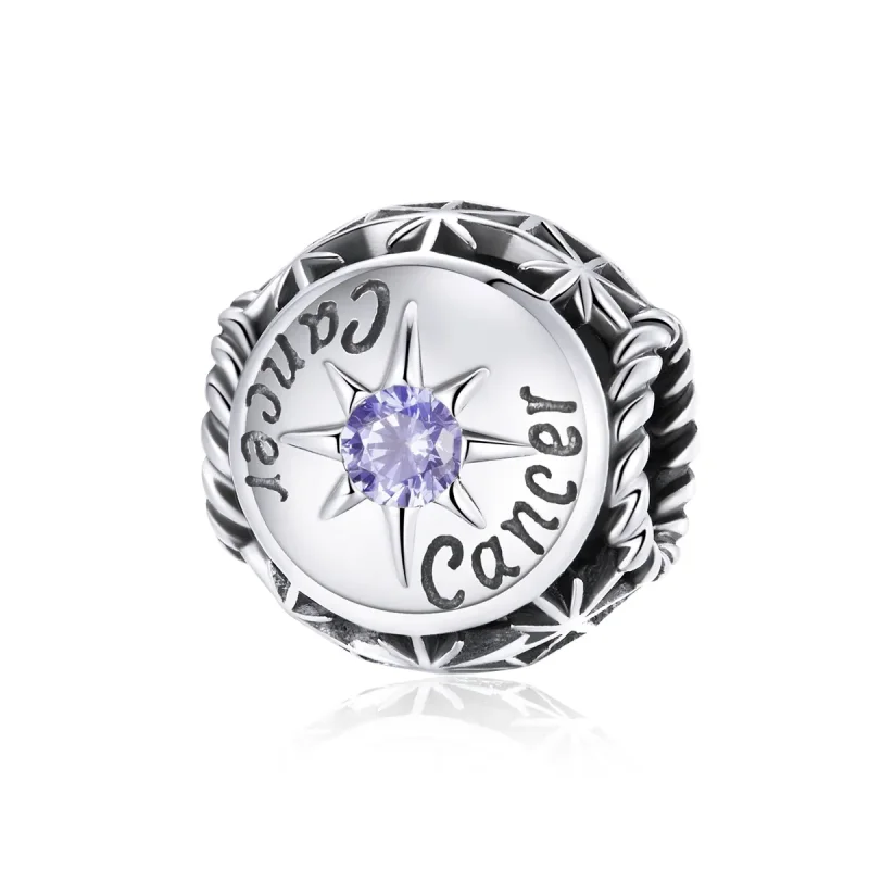 (image for) Pandora Style Shining Cancer Charm - SCC1725-4
