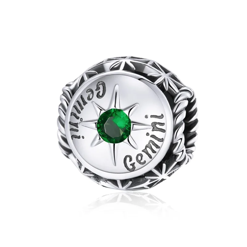 (image for) Pandora Style Shining Gemini Charm - SCC1725-7