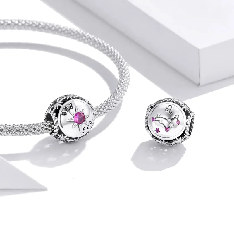 (image for) Pandora Style Shining Leo Charm - SCC1725-5 - View 3