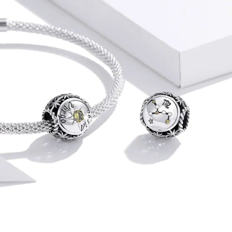 (image for) Pandora Style Shining Virgo Charm - SCC1725-6 - View 3