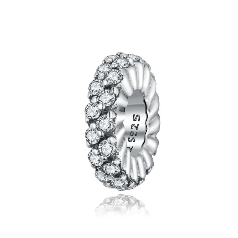 (image for) Pandora Style Shining Winter Spacer - SCC1648