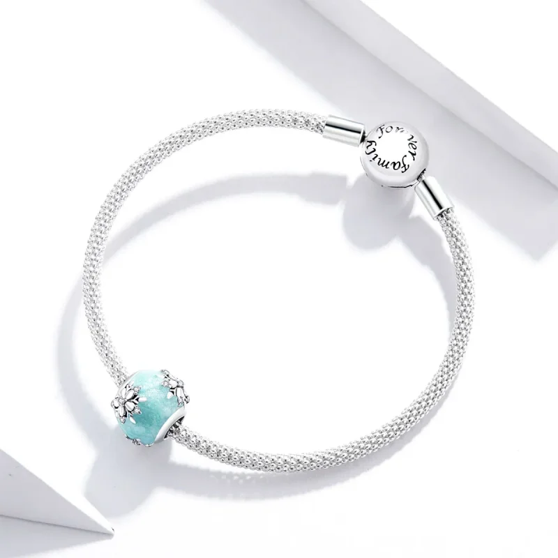 (image for) Pandora Style Shiny Snowflakes Charm - SCC1650 - View 3