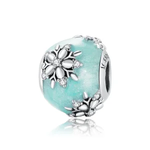 (image for) Pandora Style Shiny Snowflakes Charm - SCC1650