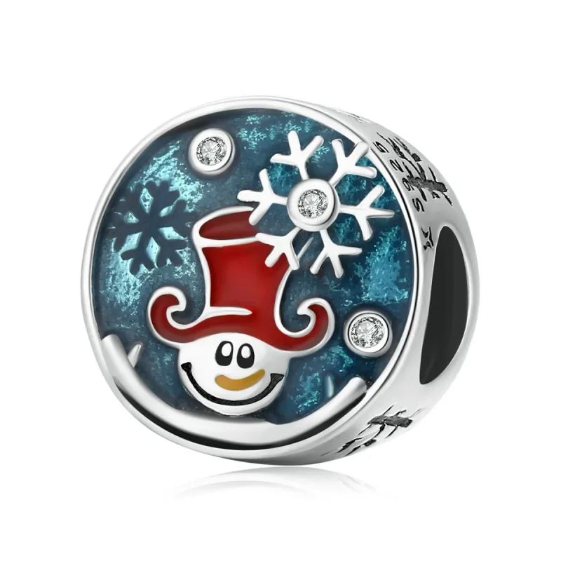 (image for) Pandora Style Silver Christmas clown Charm - SCC2038