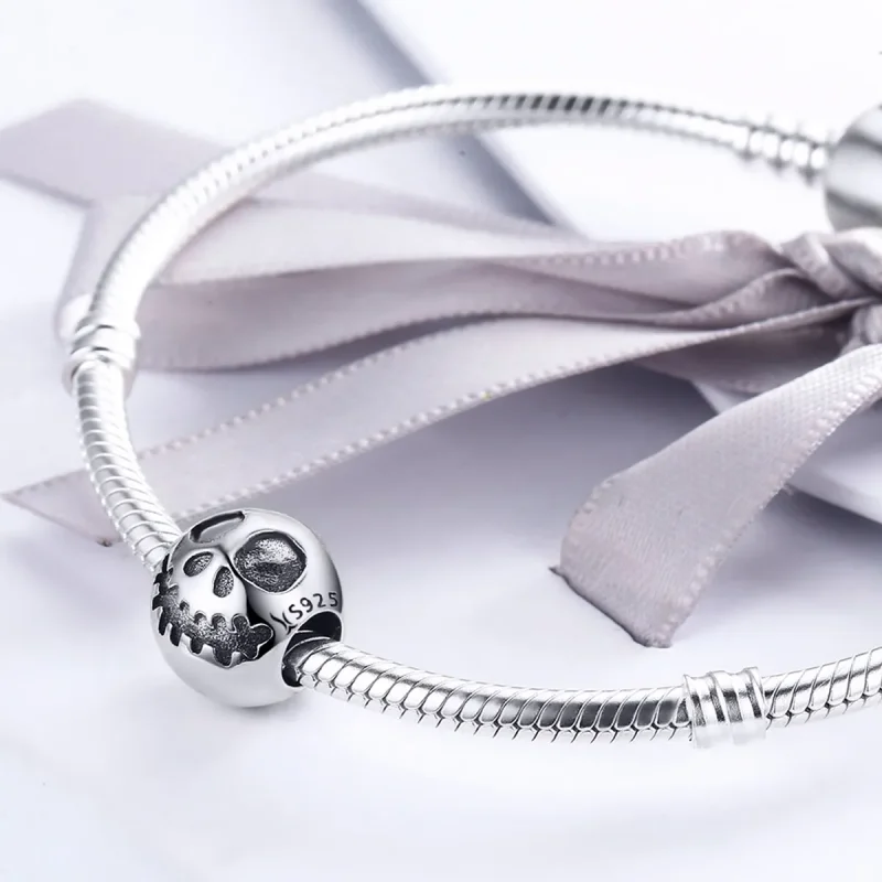 (image for) Pandora Style Silver Grimace Charm - SCC181 - View 4