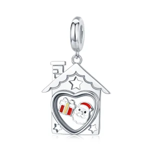 (image for) Pandora Style Silver Santa Claus Charm - SCC1357