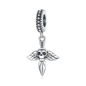 (image for) Pandora Style Silver Skull Charm - SCC1778