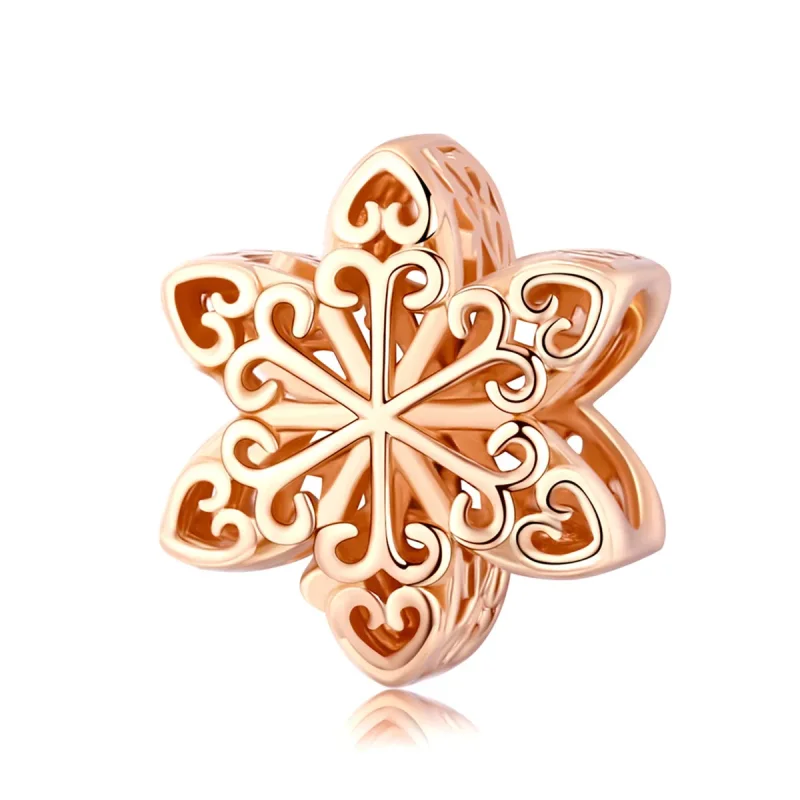 (image for) Pandora Style Silver snowflakes Charm - SCC719-C