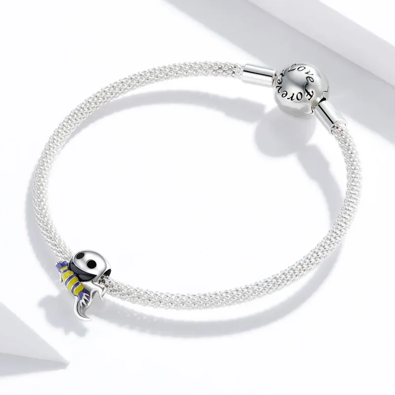 (image for) Pandora Style Silver Troublemaker Charm - SCC1619 - View 3