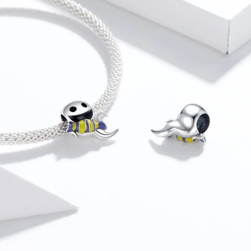 (image for) Pandora Style Silver Troublemaker Charm - SCC1619 - View 4