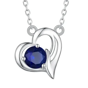 (image for) Asymmetrical Heart Necklace Pandora Style - SCN487
