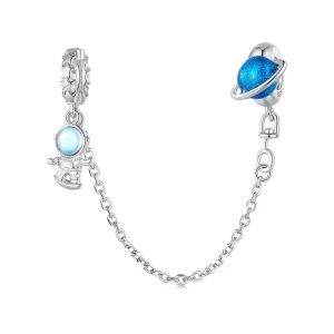 (image for) Blue Safety Chain Pandora Style - BSC792