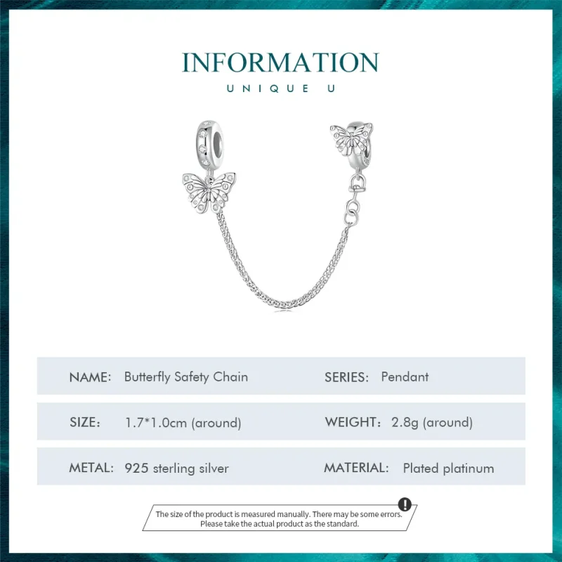 (image for) Butterfly Safety Chain - BSC801 - View 4