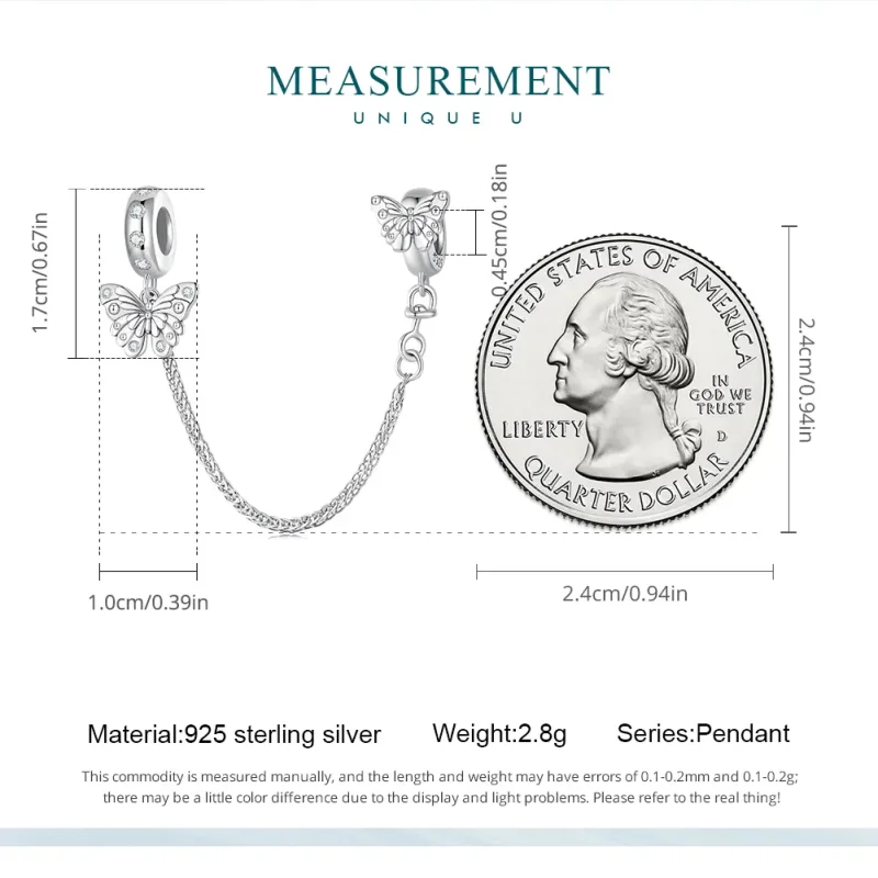 (image for) Butterfly Safety Chain - BSC801 - View 5