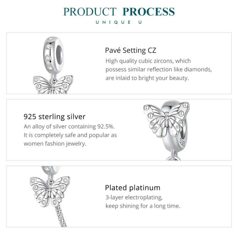 (image for) Butterfly Safety Chain - BSC801 - View 6