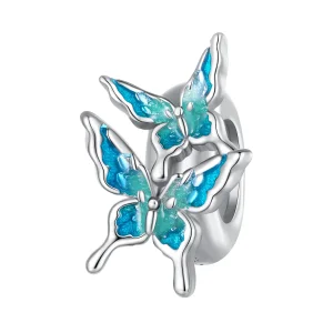 (image for) Butterfly Spacer Charm Pandora Style - BSC789