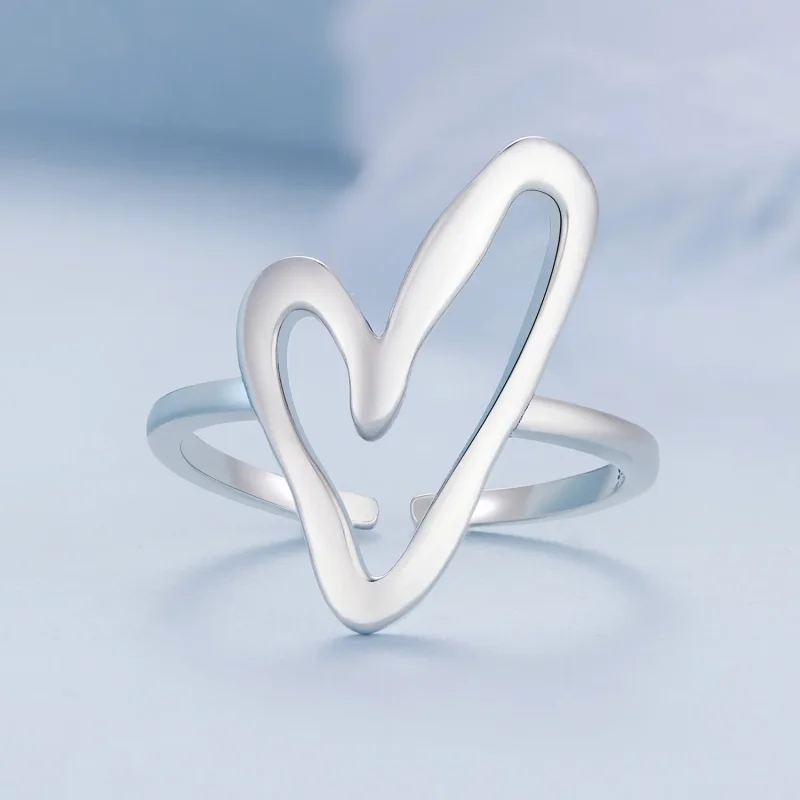 (image for) Cheap Pandora Style Rings - BSR400 - View 3