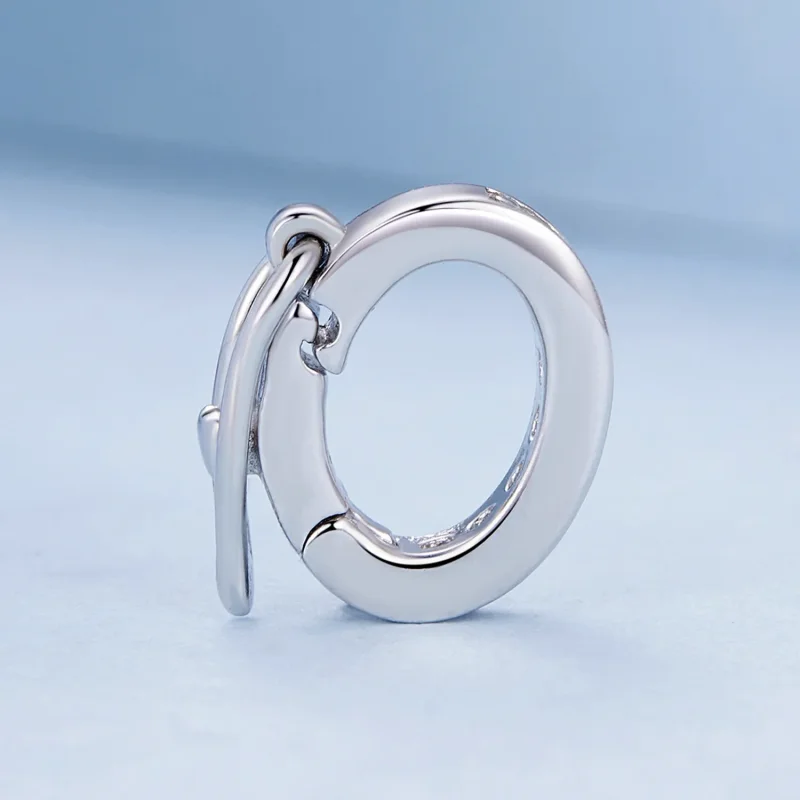 (image for) Clear Sparkle Spacer Charm - BSC886 - View 3