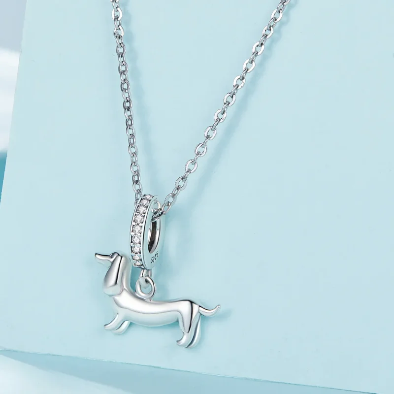 (image for) Dachshund Pandora Style Charm - SCC2561 - View 2