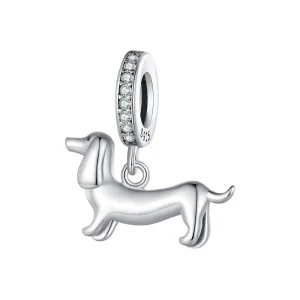 (image for) Dachshund Pandora Style Charm - SCC2561