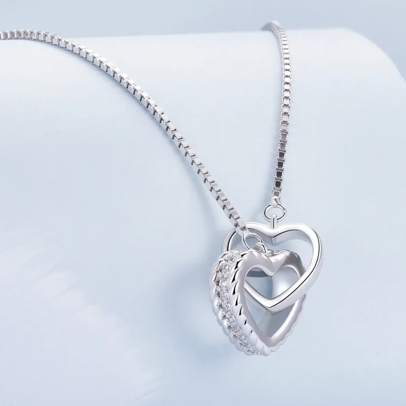 (image for) Entwined Necklace Pandora Style - BSN339 - View 2