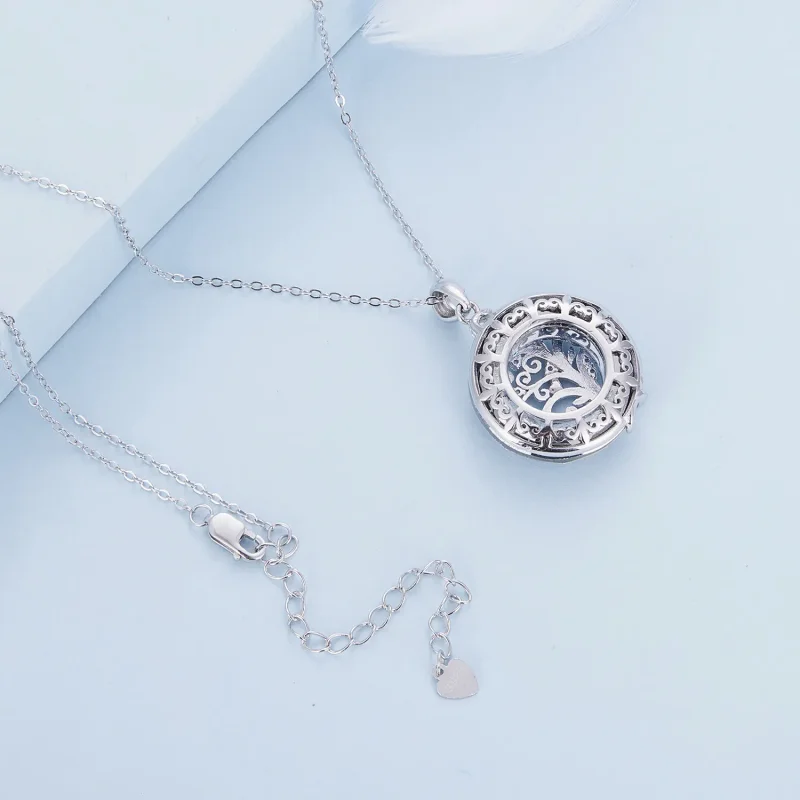 (image for) Family Circle Necklace Pandora Style - BSN315 - View 4