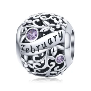 (image for) February Birthstone Pandora Style - SCC1385-2
