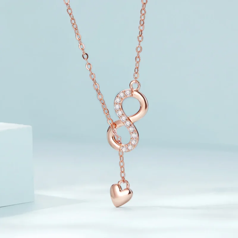 (image for) Forever Necklace Pandora Style - SCN223-C - View 2