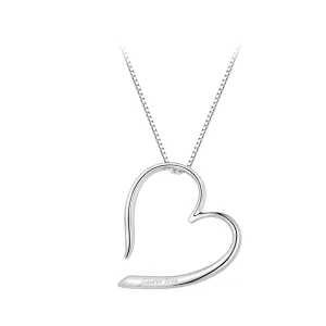 (image for) Freehand Heart Necklace - BSN341