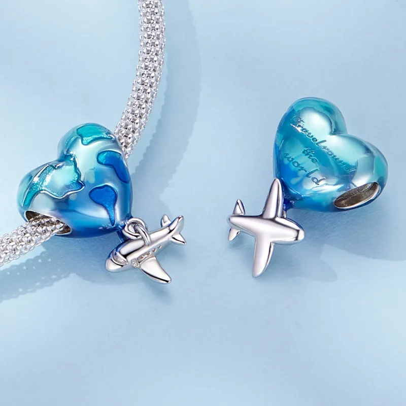(image for) Globe Pandora Style Charm - SCC2481 - View 4