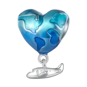 (image for) Globe Pandora Style Charm - SCC2481