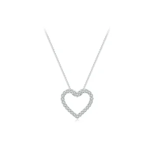 (image for) Love Heart Necklace Pandora Style - MSN019