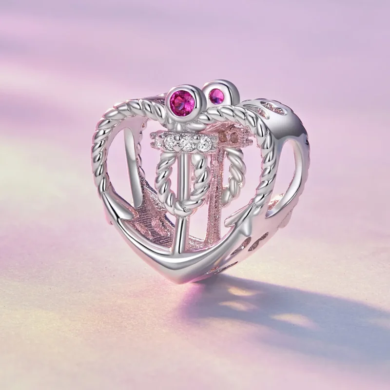 (image for) Pandora Style Anchor Charm - BSC773 - View 2