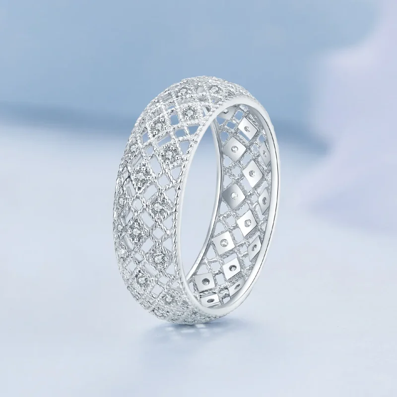 (image for) Pandora Style Band Ring - BSR333 - View 2