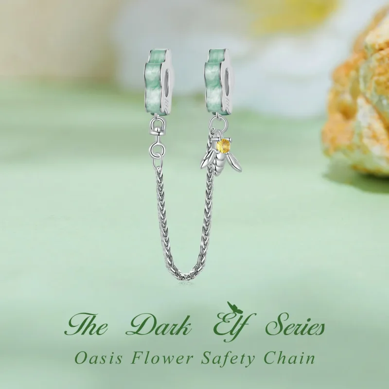 (image for) Pandora Style Bouquet Safety Chain - BSC898 - View 3