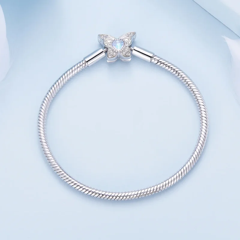 (image for) Pandora Style Butterfly Bracelet - BSB113 - View 3