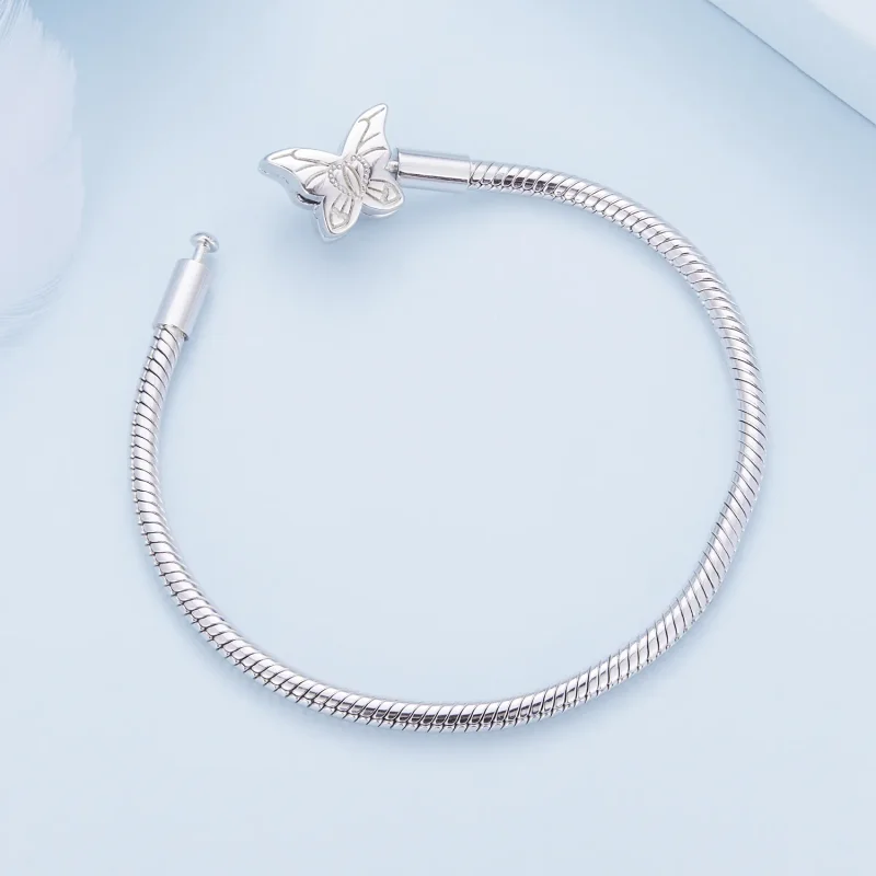 (image for) Pandora Style Butterfly Bracelet - BSB113 - View 4