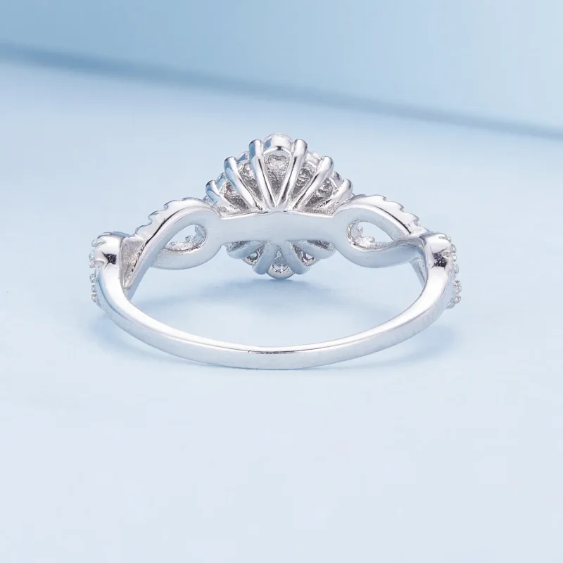 (image for) Pandora Style Classic Elegance Ring Clear Cz - BSR352 - View 4