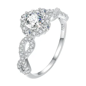 (image for) Pandora Style Classic Elegance Ring Clear Cz - BSR352