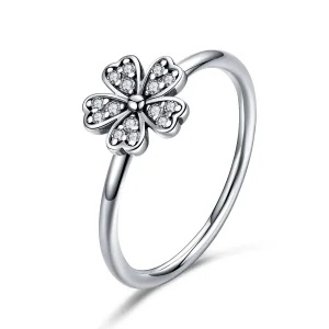 (image for) Pandora Style Daisy Ring Silver - SCR398
