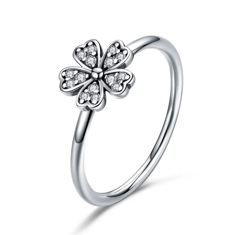 (image for) Pandora Style Daisy Ring Silver - SCR398