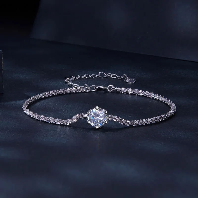 (image for) Pandora Style Diamond Bracelet - MSB006 - View 3