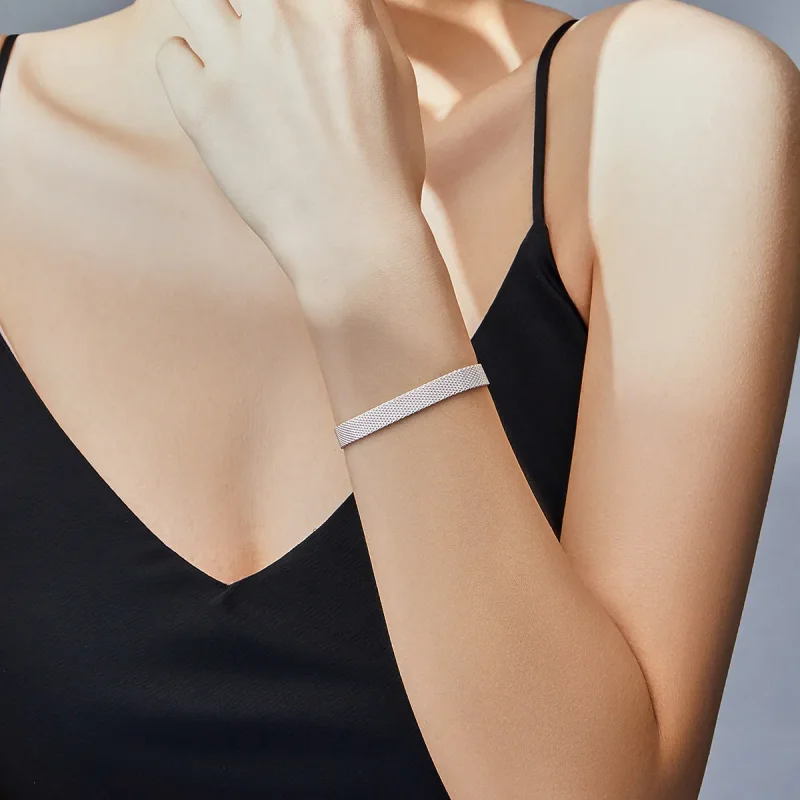 (image for) Pandora Style Flat Bracelet - SCX110 - View 5