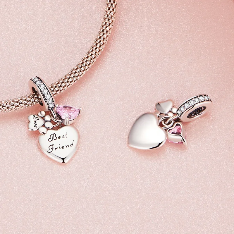 (image for) Pandora Style Forever Friends Charm - SCC2436 - View 4