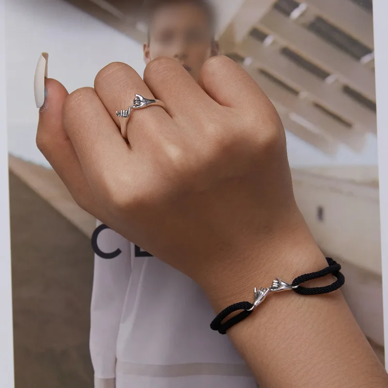 (image for) Pandora Style Friendship Rings - SCR844 - View 7