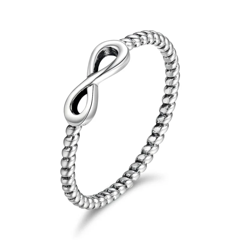 (image for) Pandora Style Infinity Ring Silver - SCR094