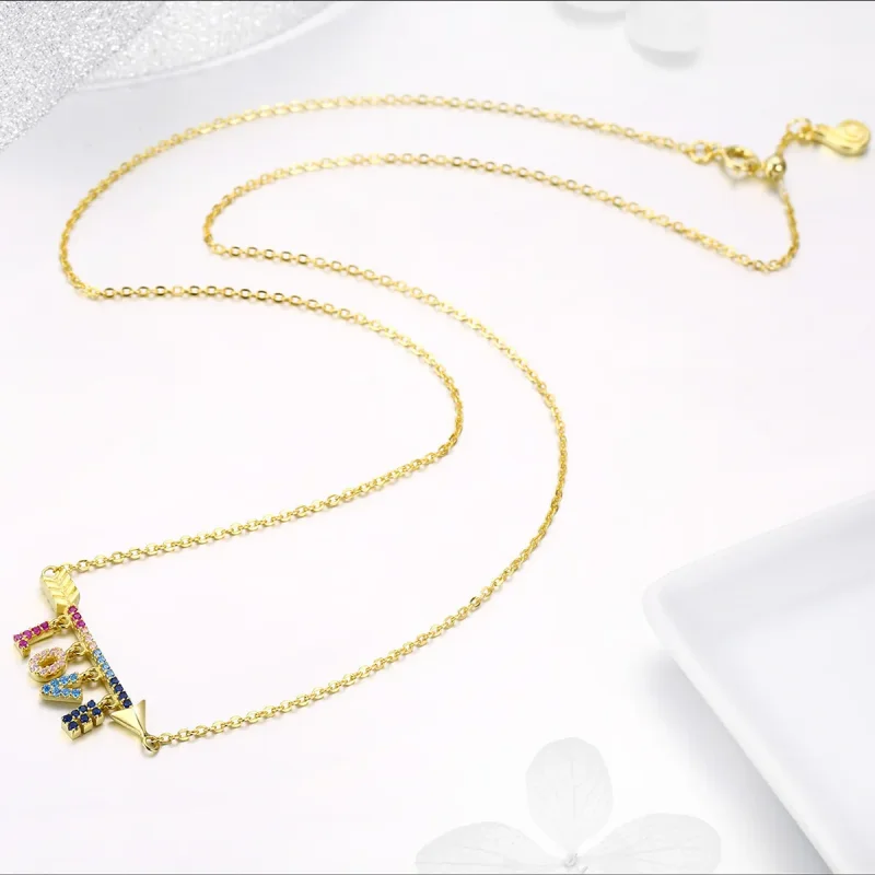 (image for) Pandora Style Initial Necklace - BSN011 - View 5