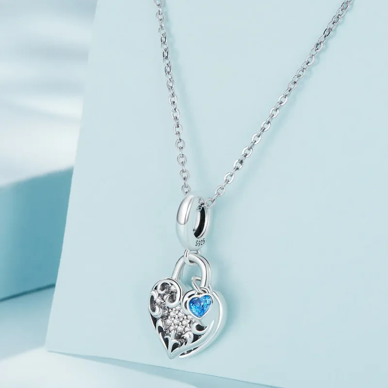 (image for) Pandora Style Interlocking Heart Charm - SCC2502 - View 2