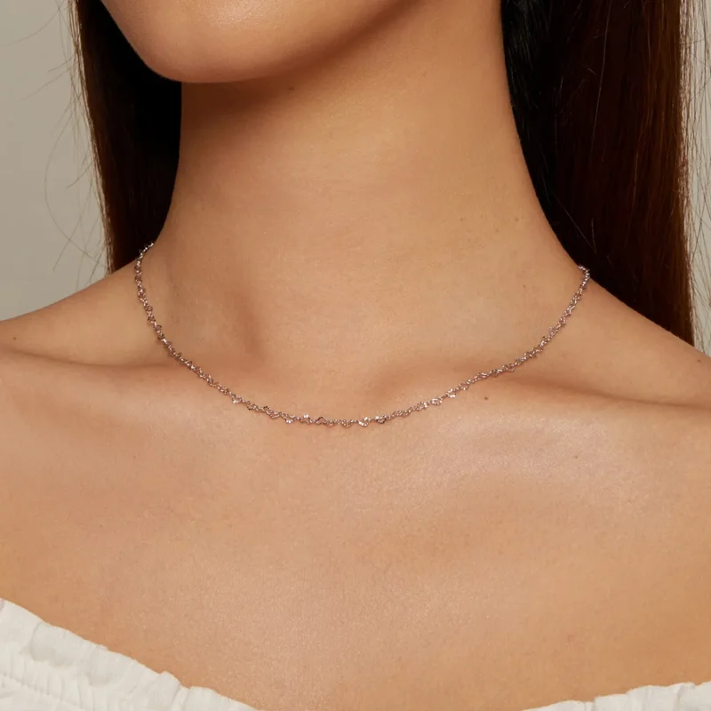 (image for) Pandora Style Link Necklace - SCA026 - View 6
